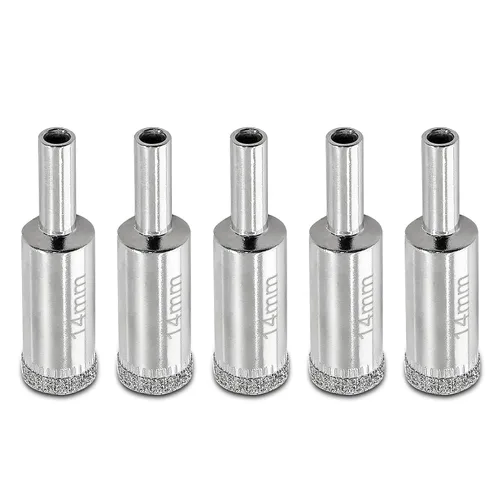 Miniatura 9 de Luomorgo Sierra de agujero de diamante de 35mm/1 3/8 Pulgadas, brocas de diamante de 1.1 pulgadas de profundidad de corte para vidrio, cerámica