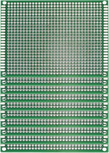 Miniatura 8 de Eagles 10 piezas de placa PCB de doble cara de 2.0 x 2.8 in, prototipo estañado DIY universal FR4 circuito impreso PCB placa protoboard PCB kit PCB