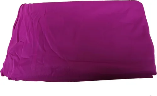 Miniatura 3 de Hamaca de yoga aérea de 5.5 yardas para yoga, columpio, pilates, seda, fitness, incluye mosquetón, cadena de margarita, guía de postura Violeta