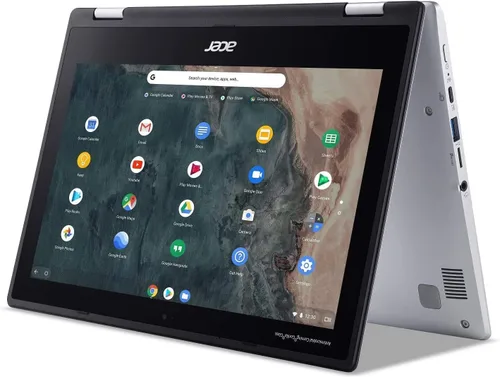 Miniatura 10 de acer Laptop Chromebook 311 HD IPS de 11.6 pulgadas, Intel Celeron N4020, 4 GB de RAM LPDDR4, 32 GB eMMC, gráficos Intel UHD 600, Wi-Fi 5, cámara HD