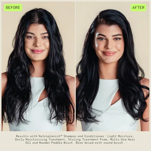 Miniatura 5 de Aveda Nutriplenish Conditioner Light Moisture Hydrating Conditioner for Fine to Medium Dry Hair Organic Pomegranate Oil, Coconut Oil, Mango