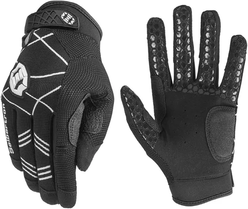 Miniatura 12 de Seibertron B-A-R PRO 2.0 - Guantes insignia de bateo para béisbol, sóftbol y Teeball, con super agarre, ajuste de dedo, múltiples tamaños 11 + 5