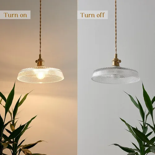 Miniatura 4 de Luces colgantes para isla de cocina, pantalla de cristal retro de 9.1 pulgadas, lámpara colgante, cable de luz trenzado industrial, luces colgantes