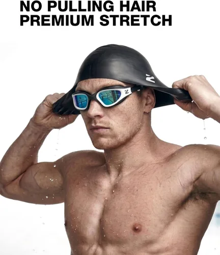 Miniatura 4 de ZIONOR Gafas de natación para adultos, G1 Air con protección UV antivaho y a prueba de fugas, ajuste cómodo para adultos, hombres y mujeres, incluye
