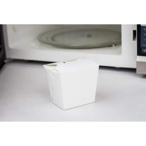 Miniatura 2 de Karat FP-FP16W - Contenedor de papel para llevar de 16 onzas, color blanco (caja de 450)