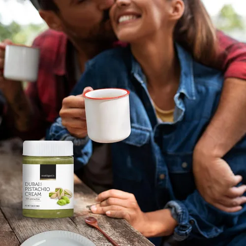 Miniatura 7 de Mattigan's Crema de pistacho estilo Dubai, haz tu propio chocolate Dubai, relleno de mantequilla de pistacho sedosa de primera calidad para barras
