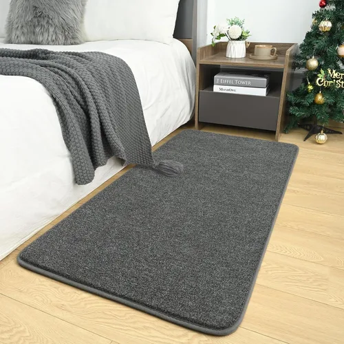 Miniatura 55 de Alfombra de pasillo lavable AROGAN de 2x8 para pasillo, alfombras largas con suave espuma viscoelástica para dormitorio, alfombras antideslizantes