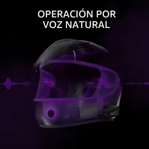 Miniatura 6 de Cardo Packtalk Neo - Sistema de comunicación y intercomunicador para casco de motocicleta, impermeable, 2ª generación Mesh - Conecta hasta 15