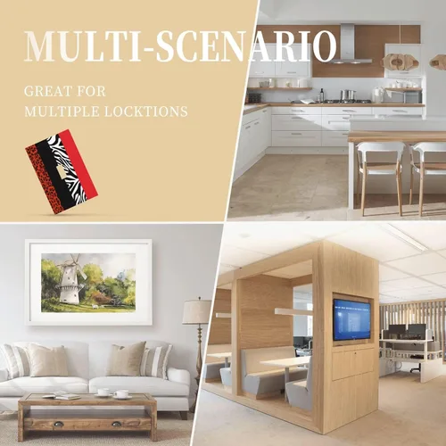 Miniatura 639 de Cubiertas de placa de pared de 3 gang con interruptor de luz de triple palanca, en negro y dorado con esplendor de oro rosa, estampado floral