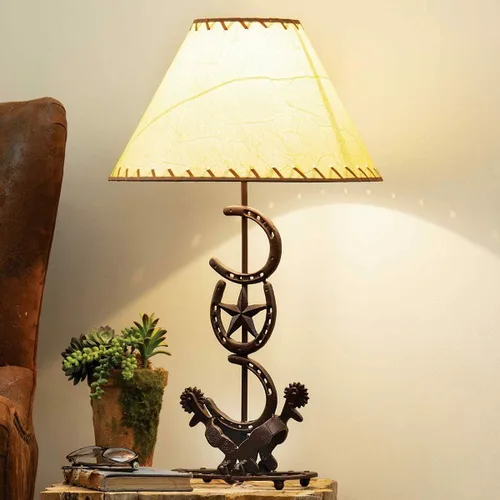 Miniatura 29 de Black Forest Decor Lámpara de elevación con asta de venado de cabaña - Lámpara rústica de cabaña con globo de vidrio sembrado