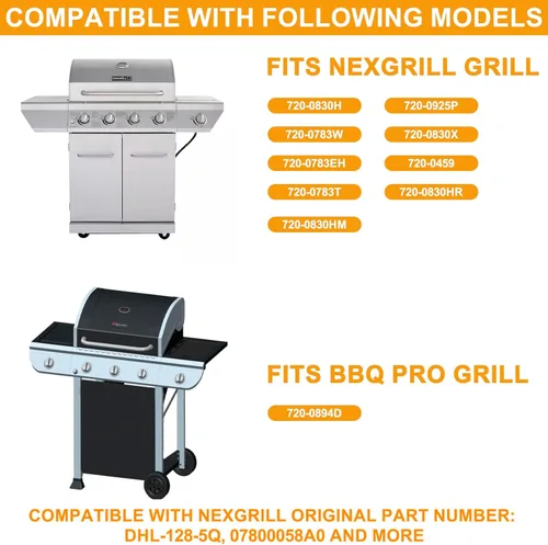 Miniatura 2 de Encendedor de pulso de 5 salidas DHL-128 para Nexgrill 720-0925P 720-0830H 720-0830X 720-0783W 720-0882A 720-0888S Piezas de repuesto, Nexgrill