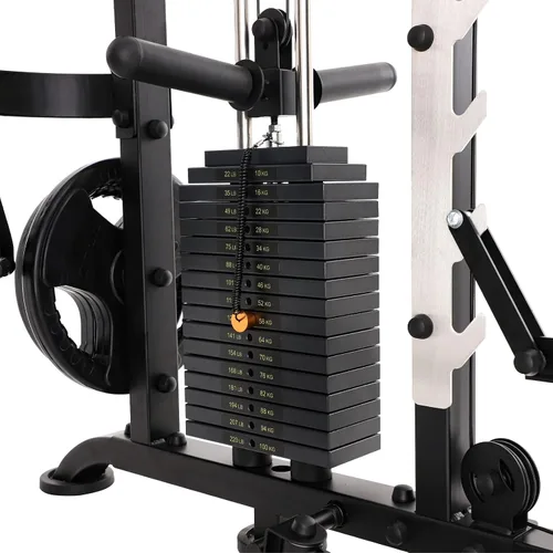 Miniatura 3 de Altas Strength M810 Smith Machine 1000 lbs Capacidad 2000 lbs Cables Luz Comercial Hogar Gimnasio Entrenamiento de Fuerza Jaulas de Potencia