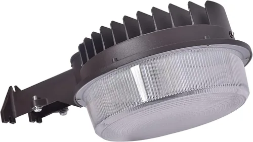 Miniatura 9 de Luz LED de granero, 70 W, 5000 K, luz diurna, 9800 lúmenes, luz LED de atardecer a amanecer, luz LED para patio al aire libre con fotocélula, 700 W