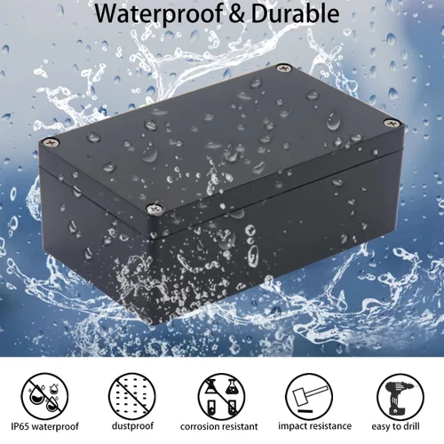 Miniatura 4 de Caja de conexiones Caja de conexiones IP65 impermeable de plástico ABS para proyectos eléctricos Caja de conexiones de alimentación Cajas