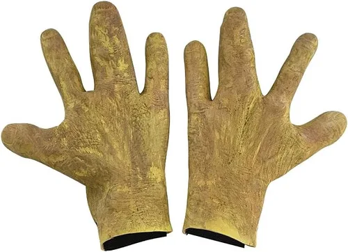 Beisto Guantes de alienígena verdes para adultos y niños, accesorios de disfraz de alienígena, guantes de monstruo para adultos para Halloween
