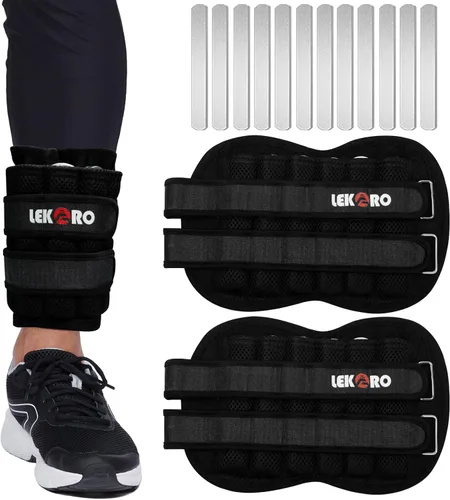 Pesas ajustables para muñeca y tobillo, peso extraíble para brazos y piernas para hombres y mujeres, fitness, entrenamiento de fuerza, correr,
