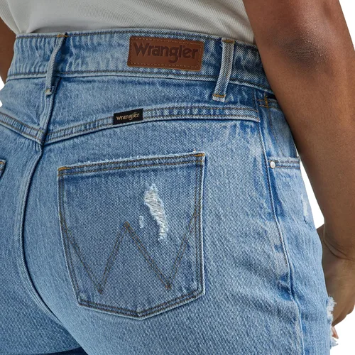 Miniatura 5 de Wrangler Jeans de bota de tiro alto para mujer