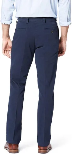 Miniatura 2 de Dockers, pantalones elásticos de algodón de lujo para hombre, ajuste delgado, caqui
