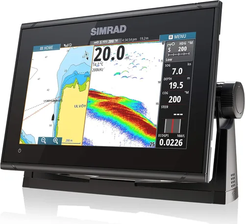 Miniatura 2 de Simrad GO9 XSE - plotter (sin transductor) con tarjeta de diagrama C-MAP Discover,000-13210-002