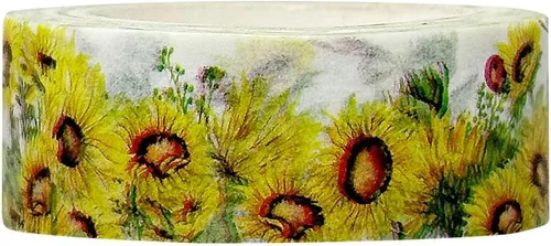 Miniatura 19 de allydrew Cinta adhesiva Washi, 0.591 in x 32.8 ft, zorros