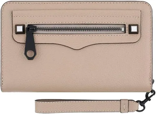 Miniatura 2 de Rebecca Minkoff Regan - Cartera universal de piel para iPhone Plus, color piel, Beige