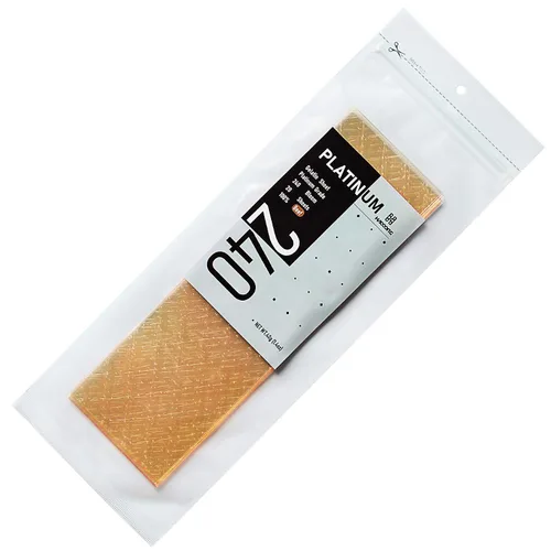 Miniatura 9 de Haodong Hojas de gelatina de hoja de platino de ternera, 450-500 hojas, 2.2 libras, 240 hojas de gelatina para mousse espejo glaseado crema pastel