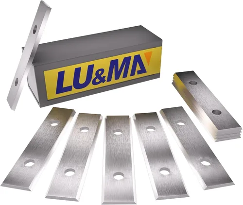 Miniatura 7 de LU&MN Cuchillas de repuesto para rascador de carburo, cuchillas reversibles triangulares de triple borde de 1 pulgada, se adapta a la mayoría