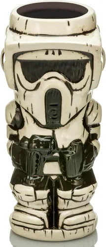 Geeki Tikis Star Wars Scout Trooper - Taza de cerámica | Vaso de cóctel para fiesta de cerveza para licor, bebidas | Capacidad para 16 onzas