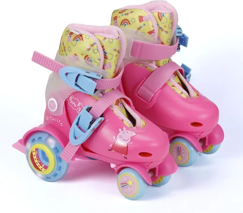 Miniatura 8 de Voyager Kids Trainer Skates - Light Up Wheels, ABEC 5 Bearings, Durable PVC Material, Foam Shoe Lining, Perfect for Active Fun and Adventures, US