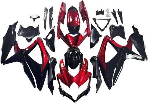 Miniatura 24 de Kit de carenado de inyección azul, negro y blanco para Suzuki GSXR600 GSX750 2006 2007 GSXR 600 GSX-R750 06 07 ABS Carenado de plástico completo