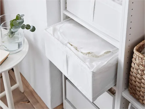 Miniatura 4 de IKEA Skubb Storage Case White 803.000.47 Tamaño 17 ¼x21 ¾x7 ½