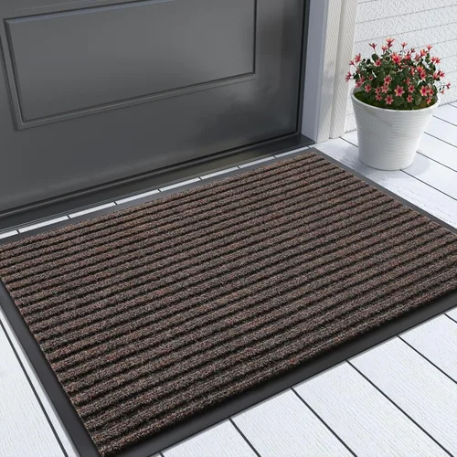 Miniatura 73 de Yimobra Tapete de Bienvenida, Tapetes de Puerta Resistentes y Duraderos para Entrada del Hogar Exterior Interior, Tapete Delantero para Patio