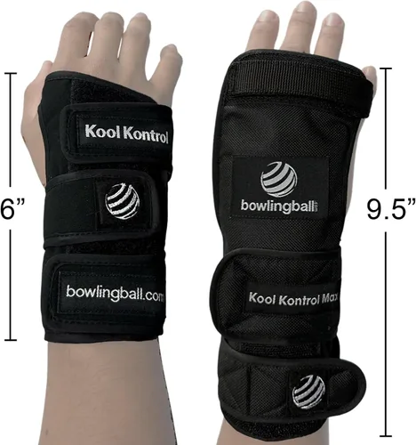 Miniatura 3 de bowlingball. com Kool Kontrol - Posicionador de muñeca para una posición y control adecuados de la muñeca, cómodo, ligero, transpirable, versión