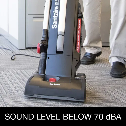 Miniatura 5 de Sanitaire MULTI-SURFACE QuietClean® Aspiradora vertical comercial SC9180D, color negro