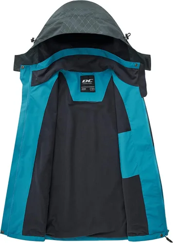 Miniatura 3 de Chaqueta de lluvia Diamond Candy para mujer, con diseño para senderismo, impermeable y ligera, con capucha