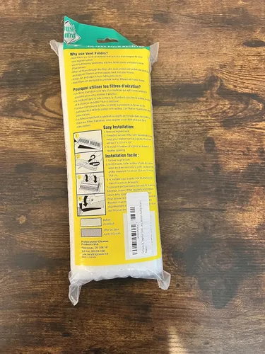 Miniatura 3 de Filtros de ventilación para control de polvo, paquete de 24 filtros de ventilación (4 x 10 pulgadas)
