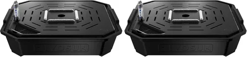 Miniatura 10 de VIVOSUN Paquete de 4 Macetas de Autoriego FlexFeed, Base de Maceta de Tela con Riego Automático con Medidor de Agua y Ventana de Mantenimiento