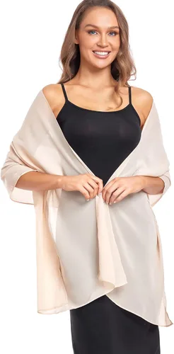 Miniatura 61 de Chales/mantones de gasa suave para vestidos, accesorios de mujer