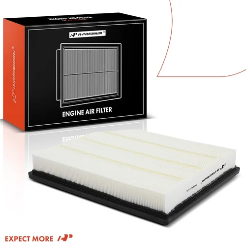 Miniatura 8 de A-Premium Filtro de aire de motor compatible con Dodge Durango 2021-2021 y Jeep Grand Cherokee 2018-2021, V8 6.2L