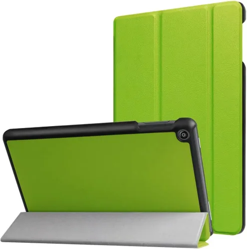 Funda para tablet Amazon Kindle Fire HD8 6ª 7ª 8ª generación (versión 2016/2017/2018), funda de piel ligera con soporte folio ultradelgado para