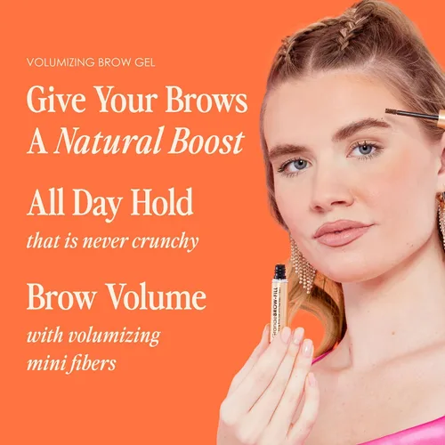 Miniatura 3 de Grande Cosmetics GrandeBROW-FILL Gel voluminizador para cejas, rímel tintado o transparente, sujeción flexible suave, resistente al agua 5. Ébano