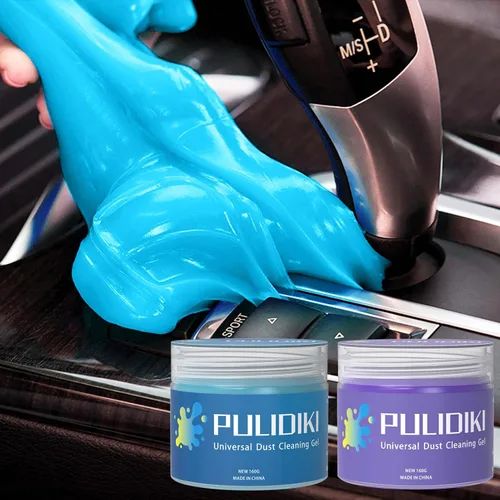 PULIDIKI Kit de Gel de Limpieza para Detalles de Automóvil - Limpiador de Slime para Grietas de Polvo Automotriz para Limpieza de Detalles del