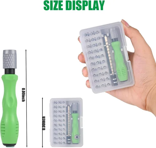 Miniatura 2 de Juego de destornilladores de precisión 30 en 1, mini kit de reparación, kit de limpieza PS5, juego de herramientas para hombres, adecuado