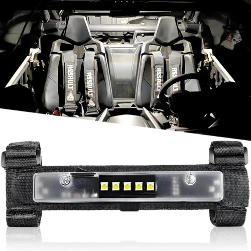 Miniatura 12 de Nibright UTV - Luz interior de cúpula para UTV, accesorios universales para UTV, Polaris RZR Ranger Can-Am Defender, ATV, camión, automóvil