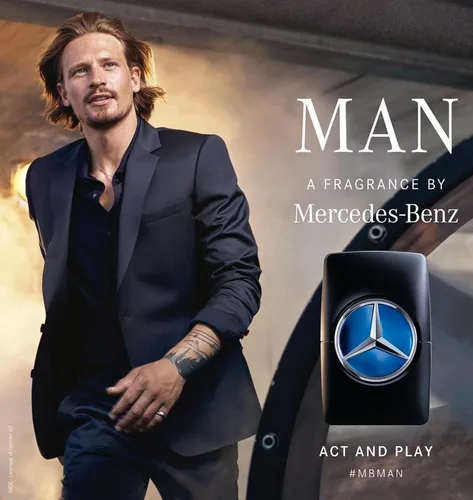 Miniatura 6 de Mercedes Benz Man - Eau de Toilette para Hombre - Fragancia Masculina Aromática, Frutal y Amaderada con Notas de Cedro y Musgo de Roble - Colonia