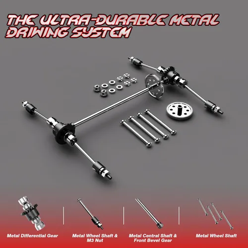 Miniatura 6 de KGF Autos RC todo terreno a escala 1:18 para adultos, auto de control remoto de alta velocidad de 2.4 GHz, 40 KPH, camión monstruo todoterreno 4x4