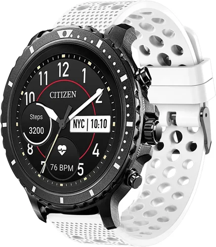 Miniatura 9 de Lamshaw Compatible con correas Citizen CZ, pulseras de repuesto de silicona con hebilla de metal, compatible con reloj inteligente Citizen CZ