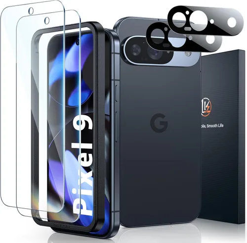 Miniatura 13 de LK Protector de lente de cámara para iPhone 17 Pro/17 Pro Max [Top 9H+ Grado Militar A Prueba de Roturas] Instalación de Un Clic, Ultra-Resistente
