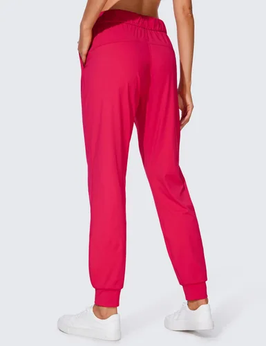 Miniatura 2 de CRZ YOGA - Pantalones deportivos elásticos de 4 vías para mujer de 27 pulgadas, pantalones deportivos para correr, viajes, descanso, pantalones