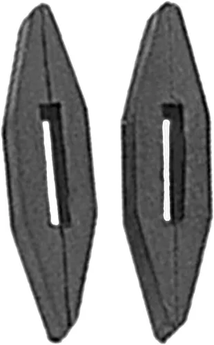 Miniatura 3 de Perri's Topes de goma para riñones, talla única Negro